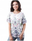 Летняя женская кофточка узоры